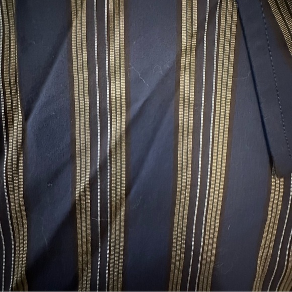 Joseph Abboud Black and Brown Casual Button Down Shirt Big and Tall 3XLT - Picture 2 of 10